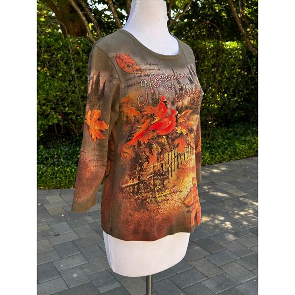Y2K Top Fall Autumn RusticLuxury Ephemera FarmCore Rustic Grunge Gypsy Biker - Picture 5 of 13